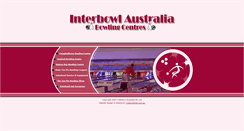 Desktop Screenshot of interbowl.com.au